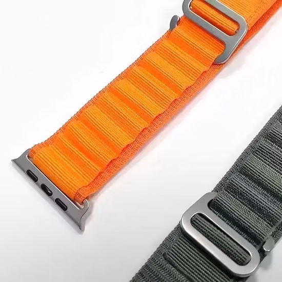 for iWatch for Apple Watch Band Bands Alpine Loop Strap 49mm 45mm 41mm 44mm 40mm Nylon Watchband Bracelet Belt for Series 3 5 Se 6 7 8 Ultra Plus