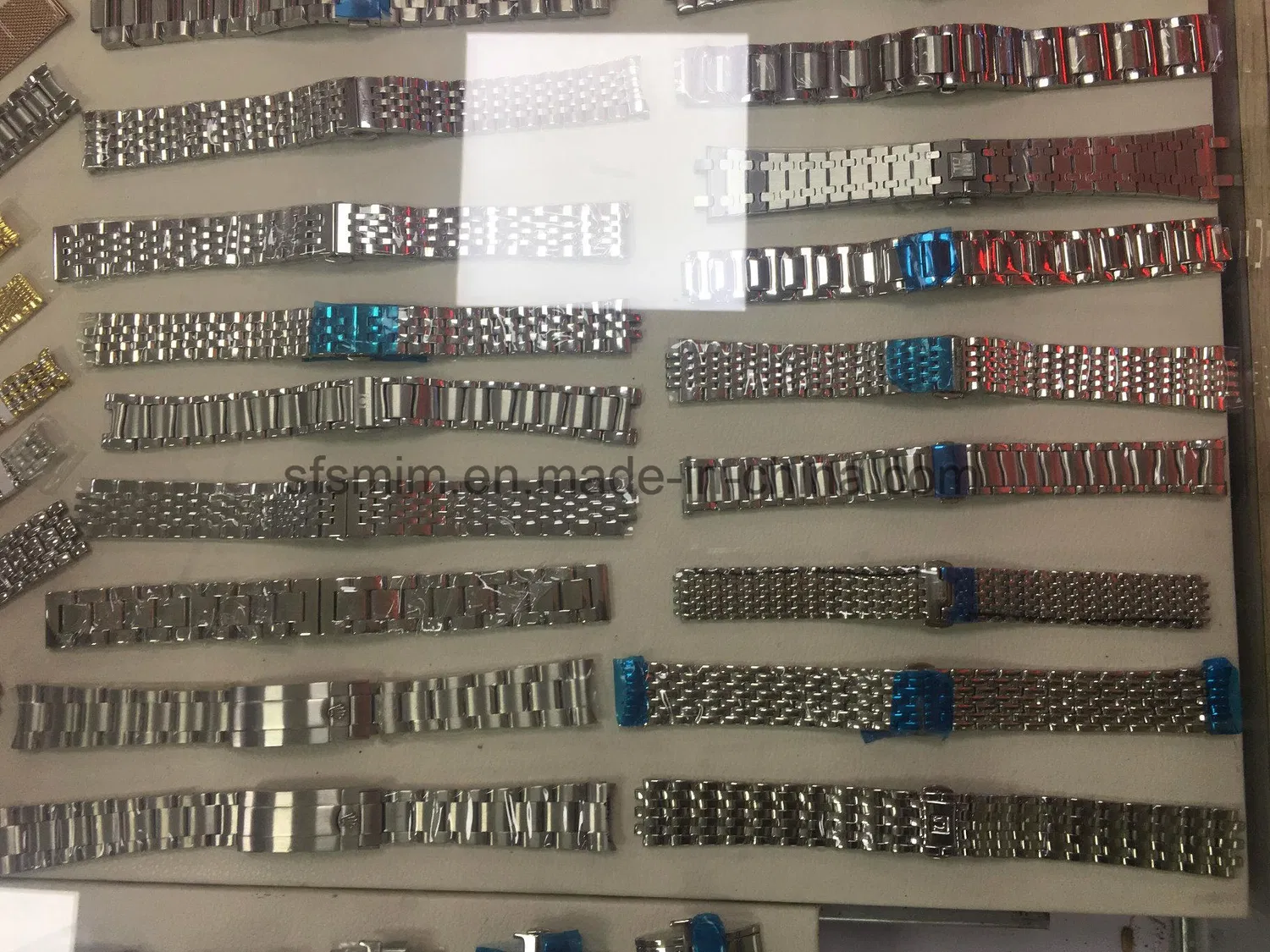 高品質の卸売ステンレススチール時計ストラップ